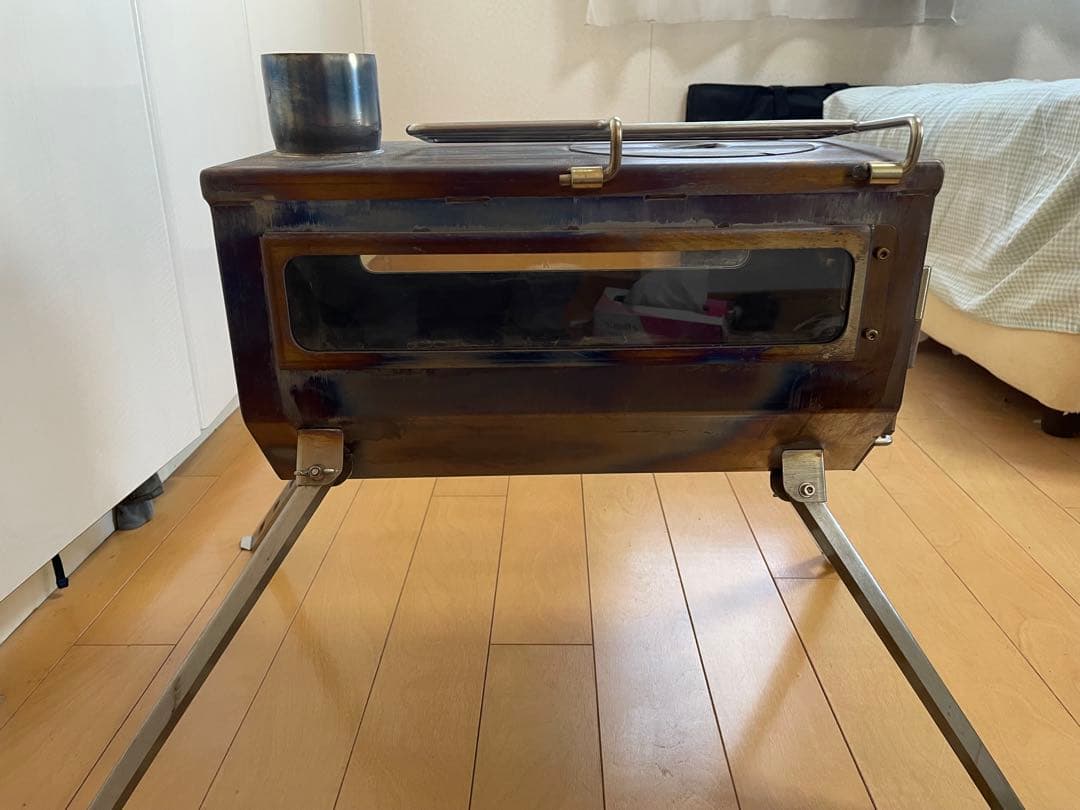 Soomloom KK-stove 、テントガード、ダンパー、延長煙突×3セット