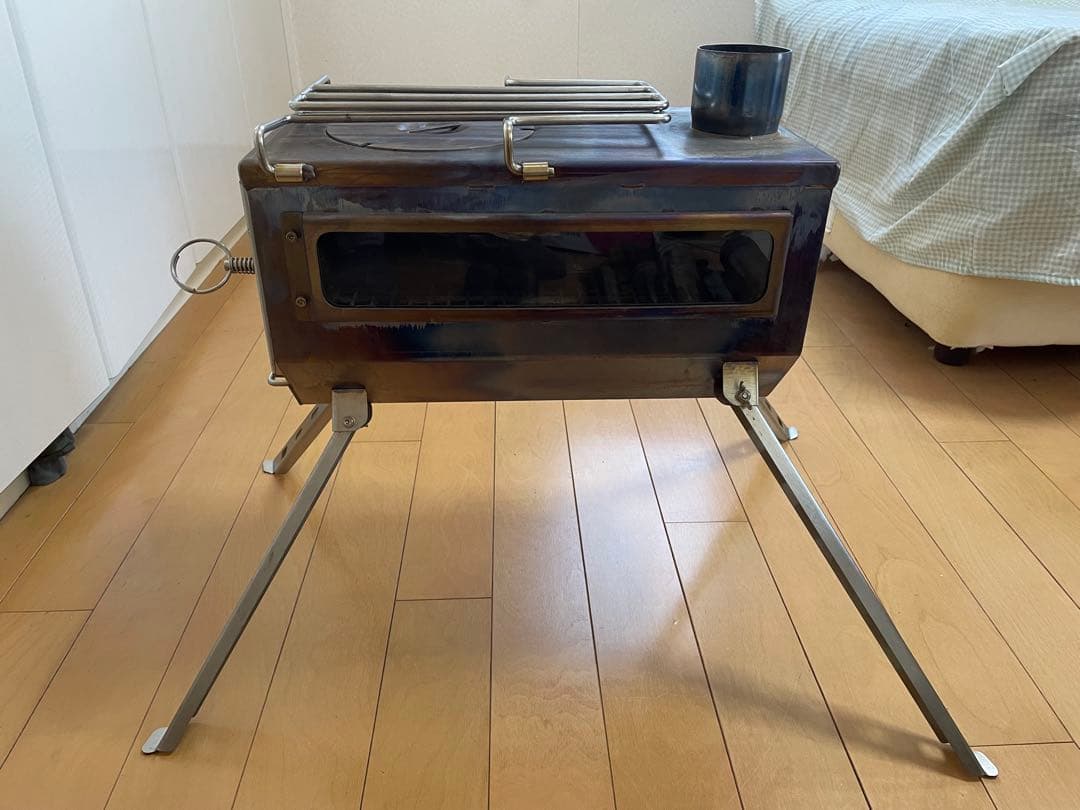 Soomloom KK-stove 、テントガード、ダンパー、延長煙突×3セット