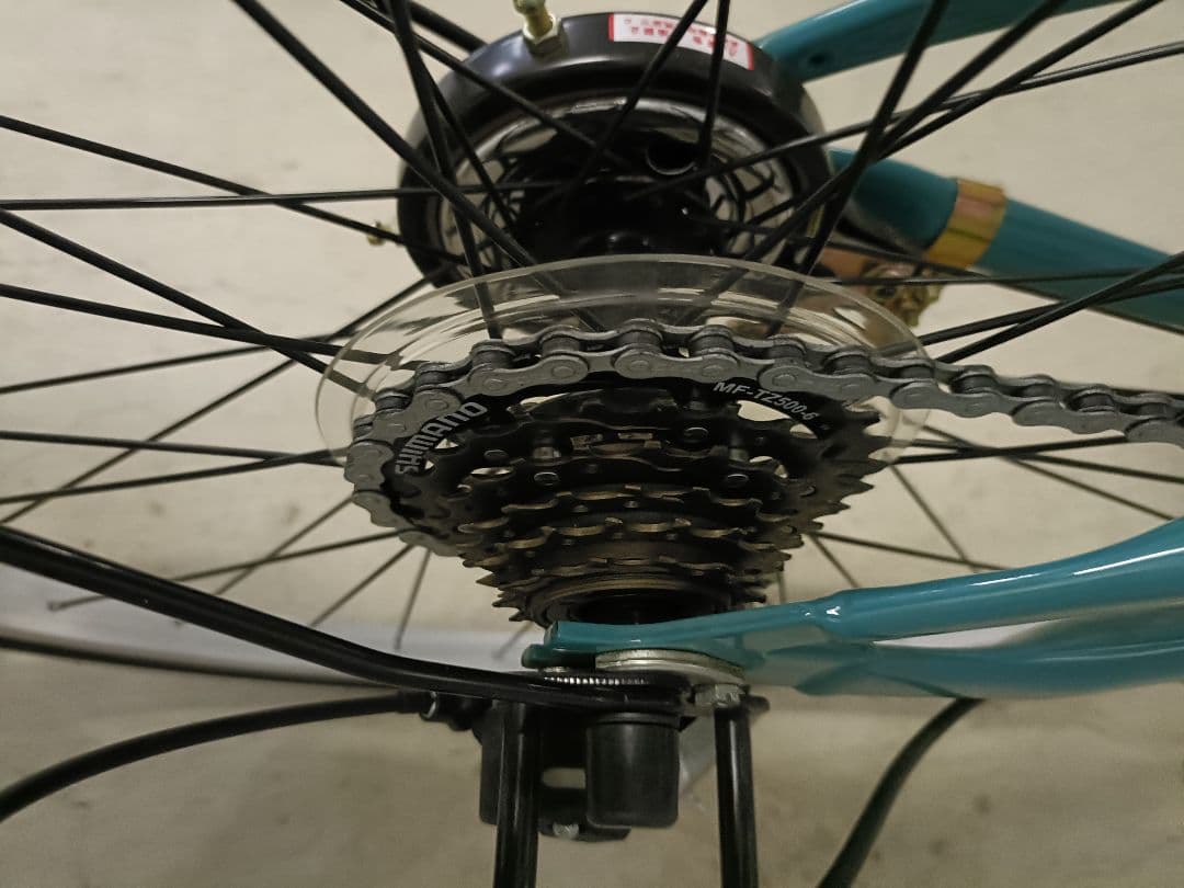 【引取限定】シティサイクル 27インチ バスケット付