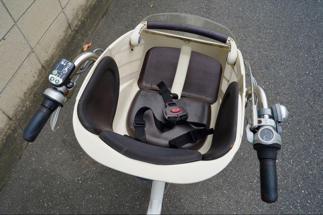 電動自転車 ブリヂストン 20インチ 子供乗せ アシスト 中古 091304