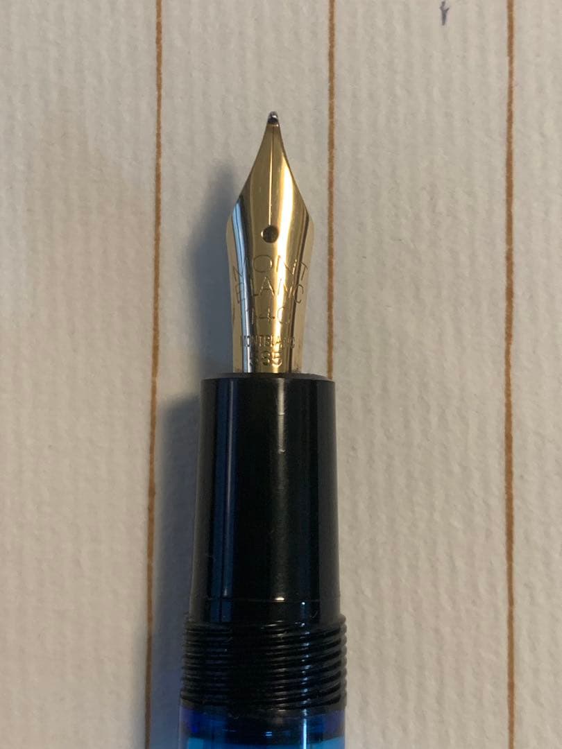 希少 モンブラン 万年筆 マイスターシュテュック No.342 14Kペン先