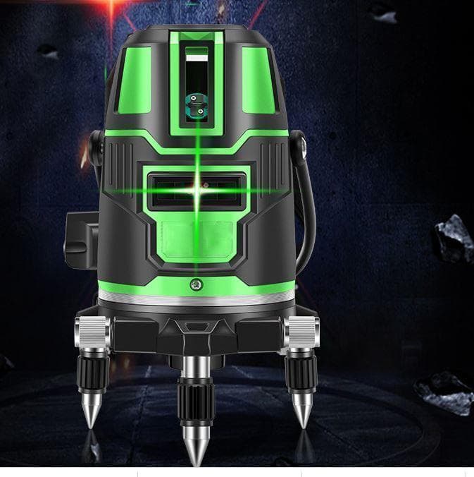 グリーンレーザー墨出器 5ライン 6点 平行器