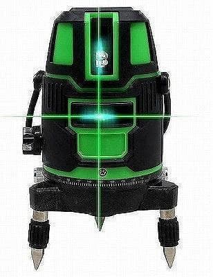 グリーンレーザー墨出器 5ライン 6点 平行器