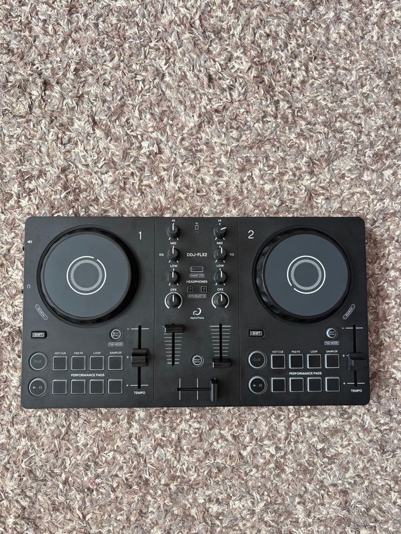 AlphaTheta DDJ-FLX2 ⭐︎持ち運びバッグとカバー付⭐︎