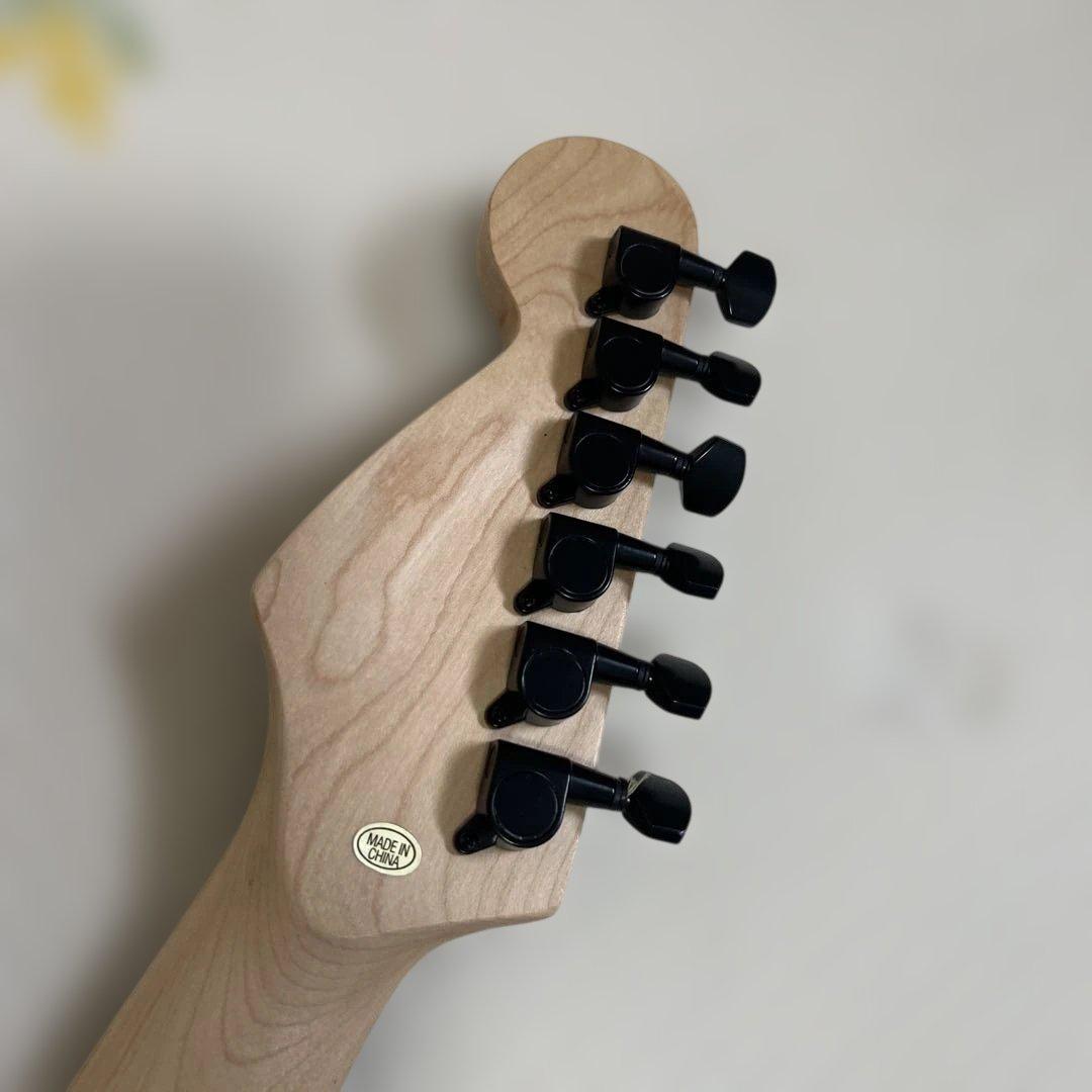 【美品】SELDER サンバースト エレキギター セルダー グリーン ストラト