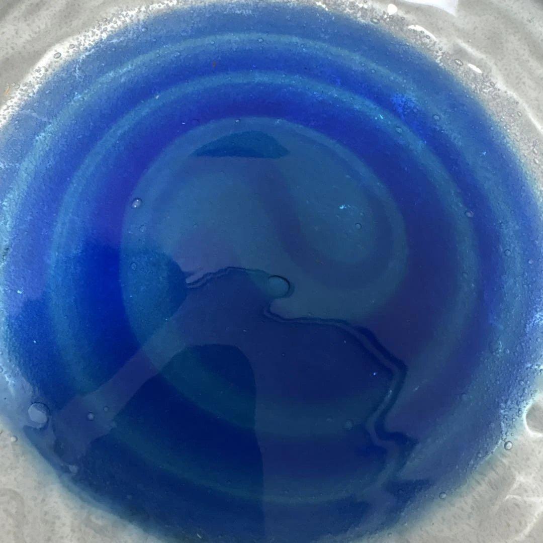 琉球ガラス 硝子 気泡 ガラス ボウル 深鉢