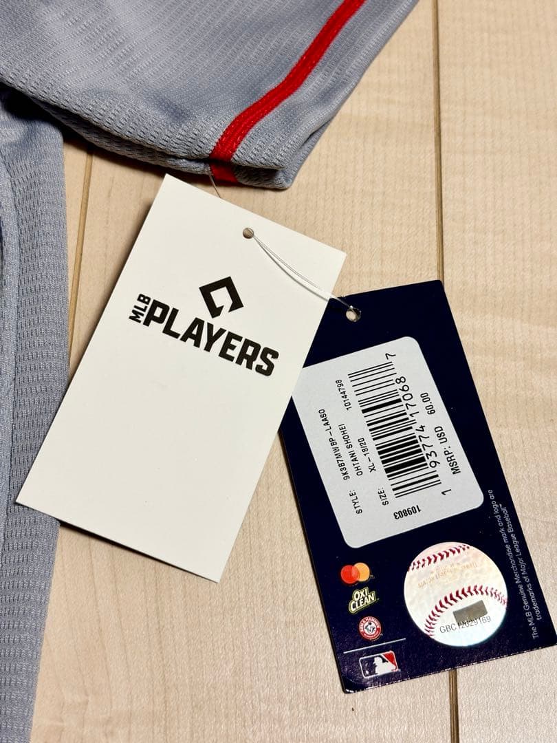 【タグ付き新品・正規品】大谷翔平選手★ビジター★レプリカユニフォームユースXL