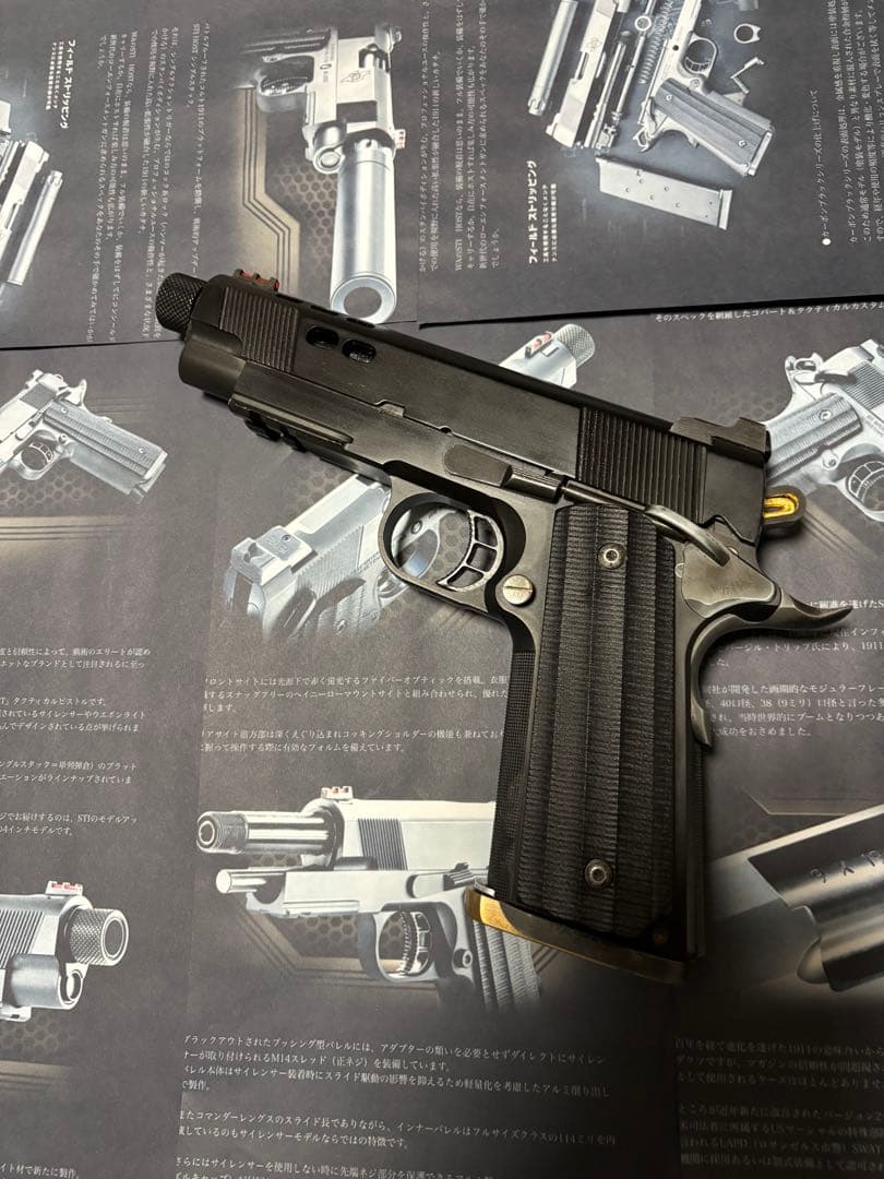 ガスガンwa STI HOST ss 4.0サイレンサーモデル