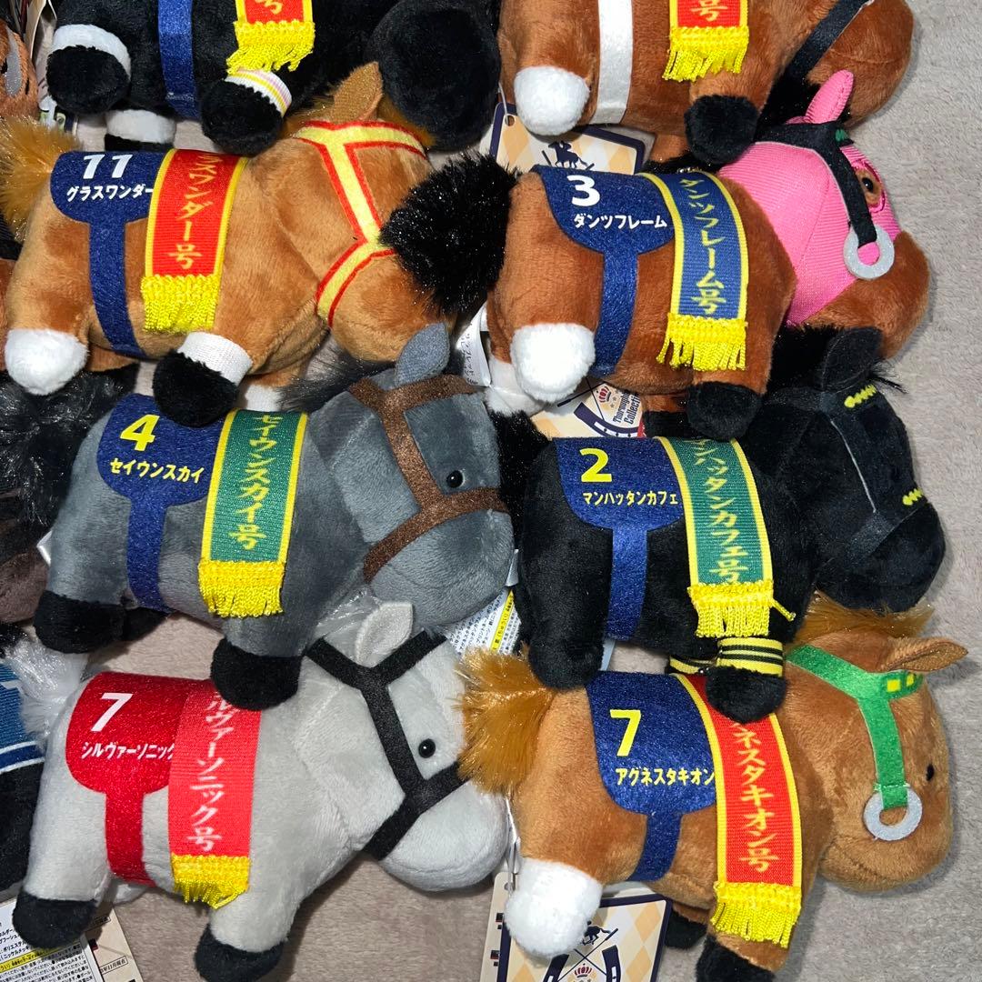 タグ付 サラブレッドコレクション マスコットボールチェーンぬいぐるみ22種セット