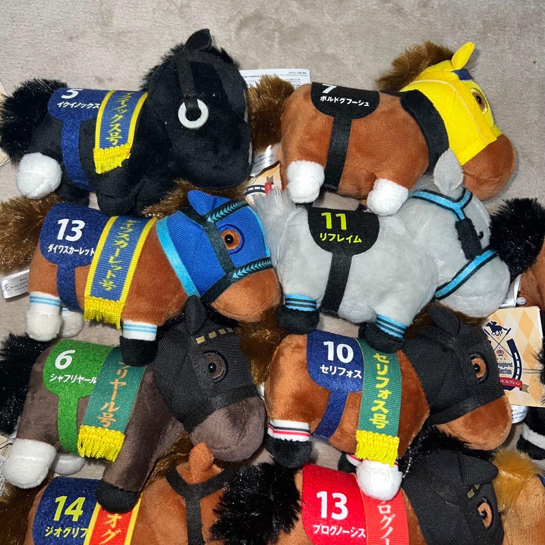 タグ付 サラブレッドコレクション マスコットボールチェーンぬいぐるみ22種セット