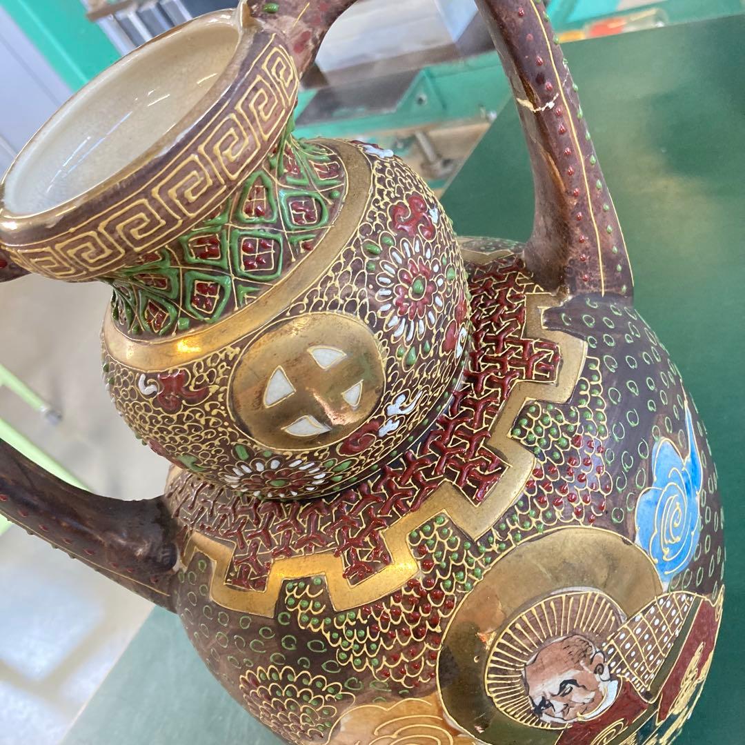 詳細不明　花瓶　壺　汚れあり　昭和レトロ