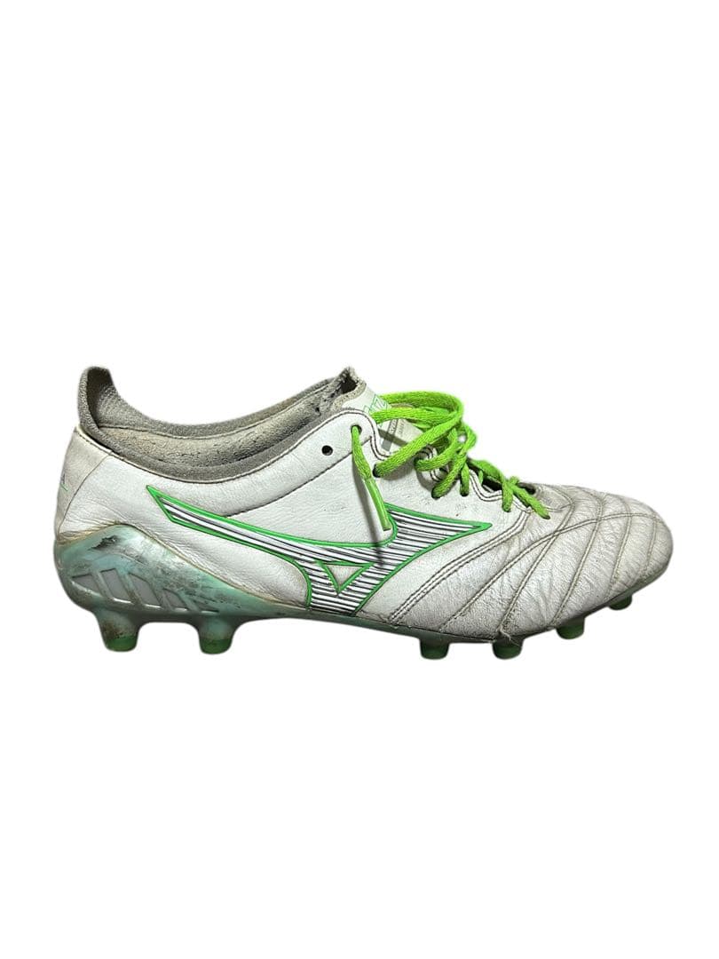 Mizuno サッカーシューズ ホワイト/グリーン