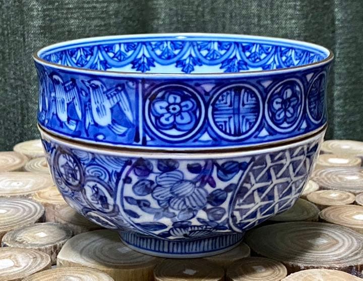 京焼 祥瑞捻茶碗 高野昭阿弥 作