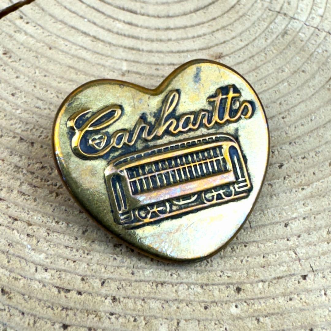 カーハート チェンジボタン Carhartt アンティーク ビンテージ ハート