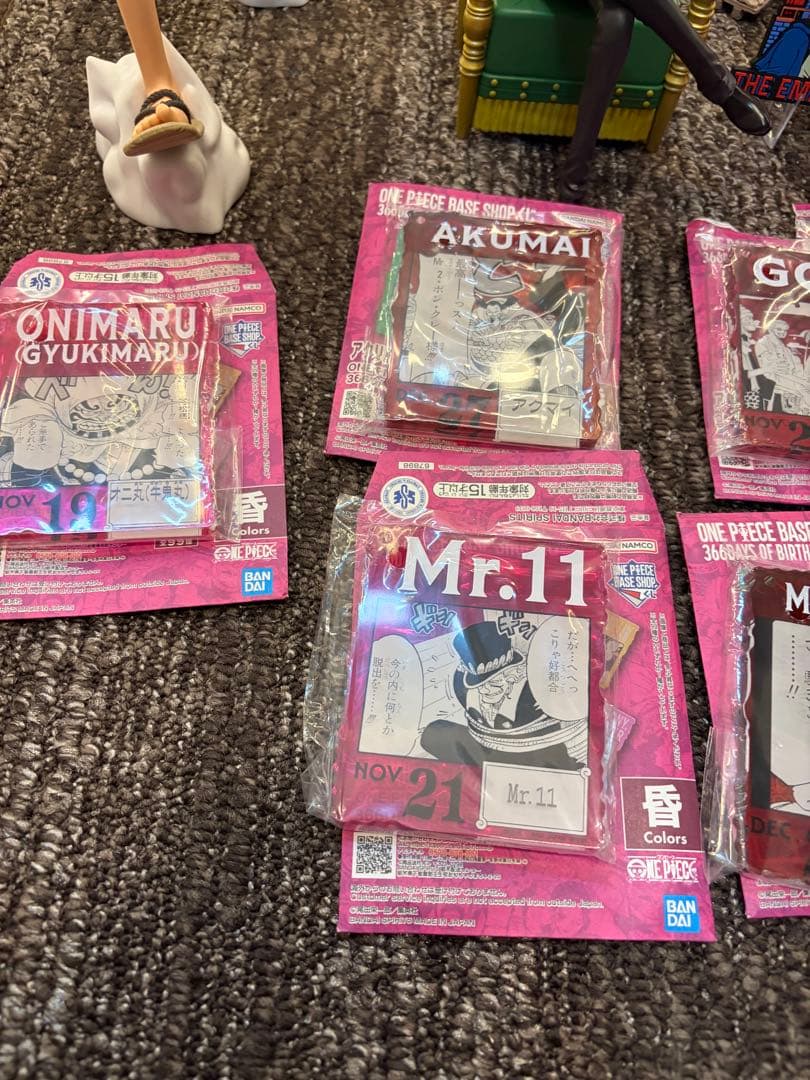 五老星　フルコンプリートセット　一番くじ　おまけ　ニカ　ルームライト　アクリル等