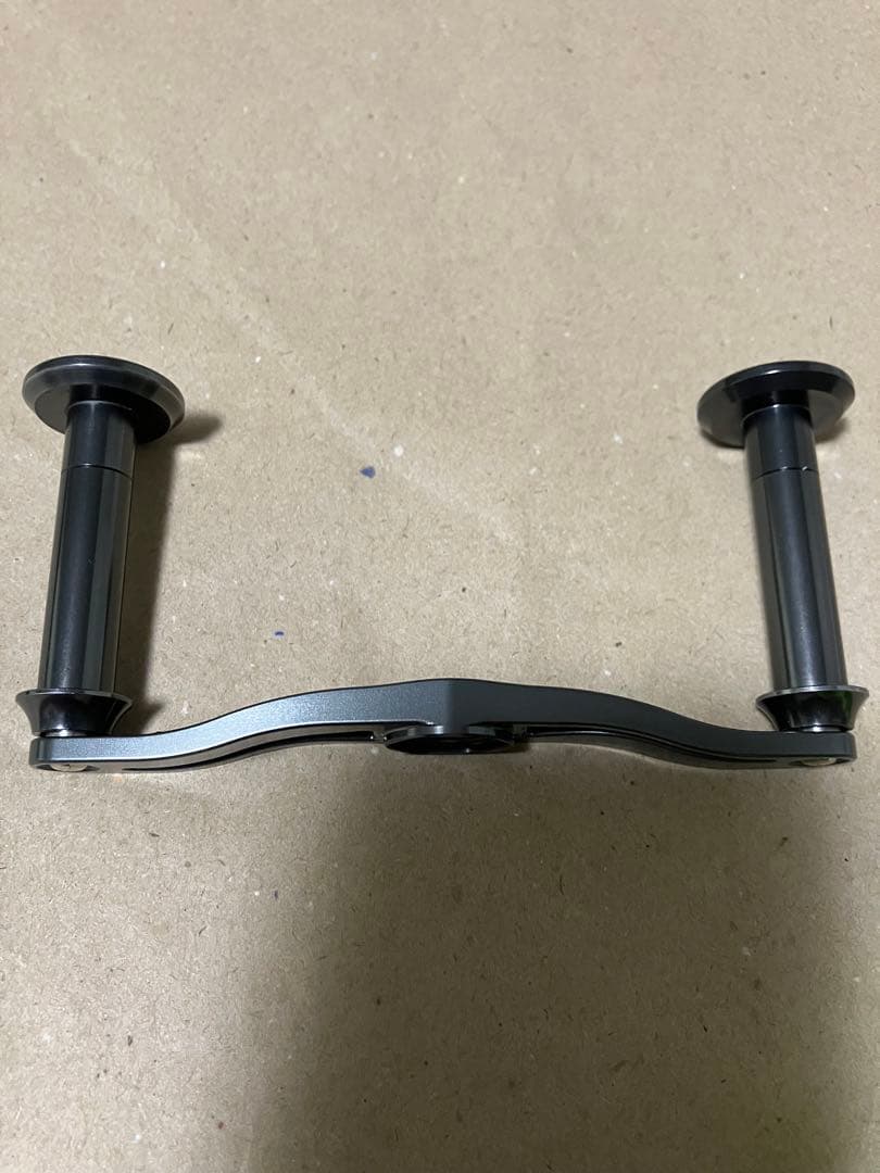 DRT バリアル100 ガンメタ ライムグリーン　ファットノブ&スリムノブセット