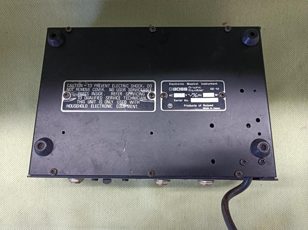 都《AVBRF》BOSS　GE-10　グラフィック　エコライザー