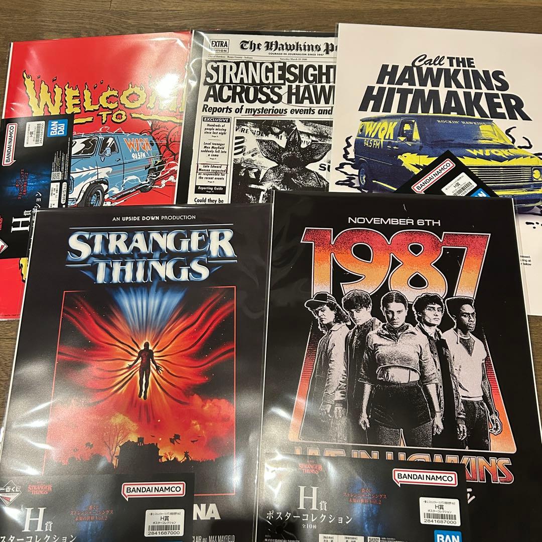 12点セット　ストレンジャーシングス 一番くじ B賞　C賞　F賞　G賞　H賞