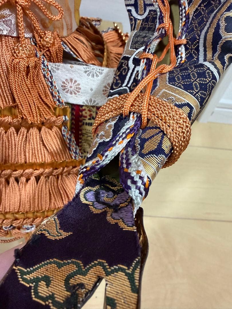 【レア・極美品】ミニチュア 甲冑 侍 武士