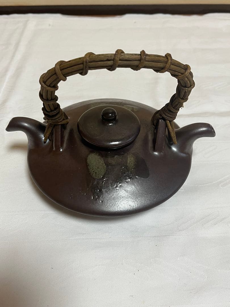 鉄砂変 座頭千代香 黒ぢょか 2盃 如意山清泉寺窯 三代目長太郎 焼酎