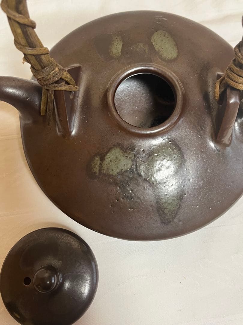 鉄砂変 座頭千代香 黒ぢょか 2盃 如意山清泉寺窯 三代目長太郎 焼酎