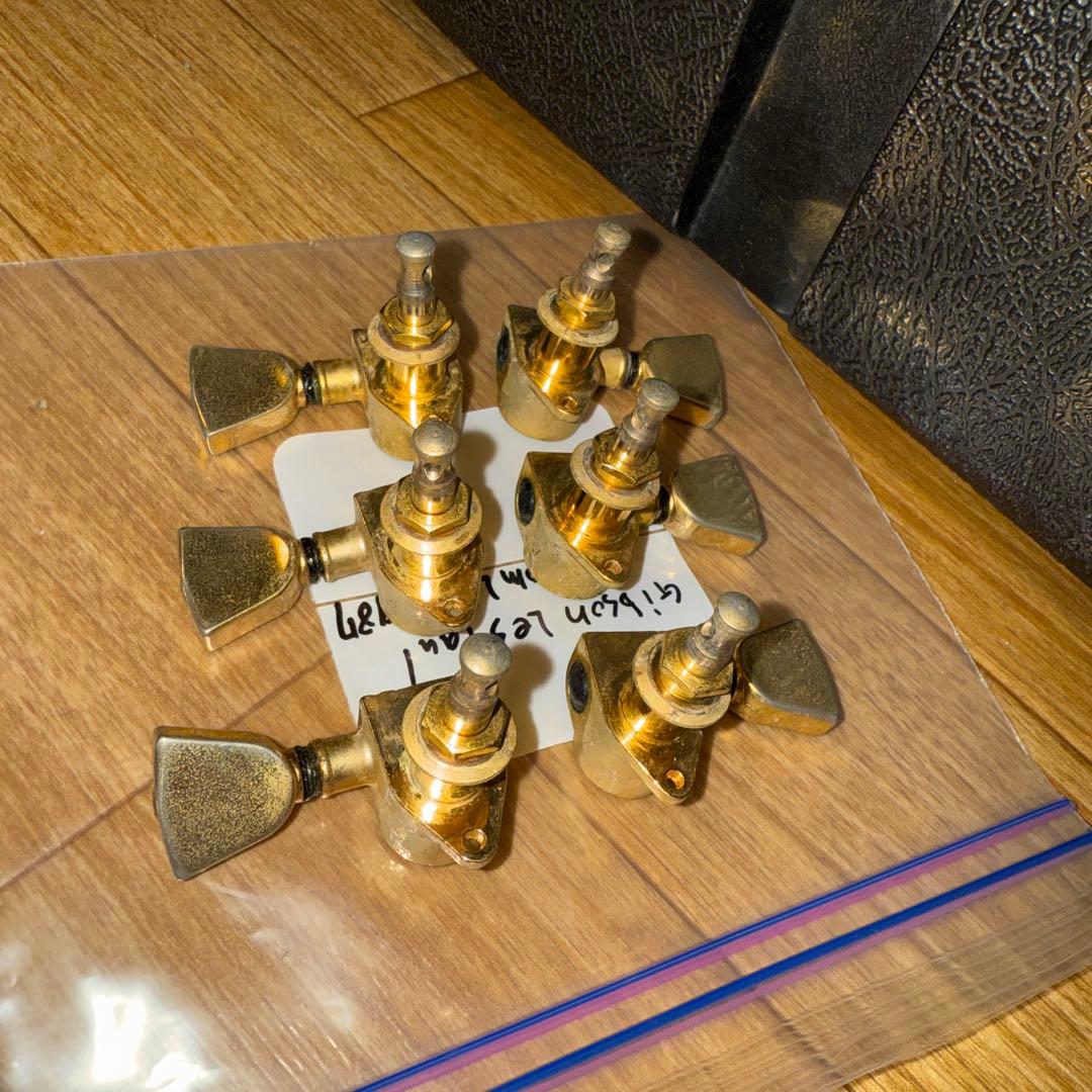 1987年製 Gibson USA 純正 GROVER ペグ (彫り込みロゴ)