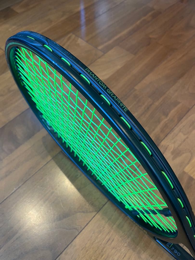 【値下げ応相談】プリンス ファントムグラファイト 100 (ガット張りたて)