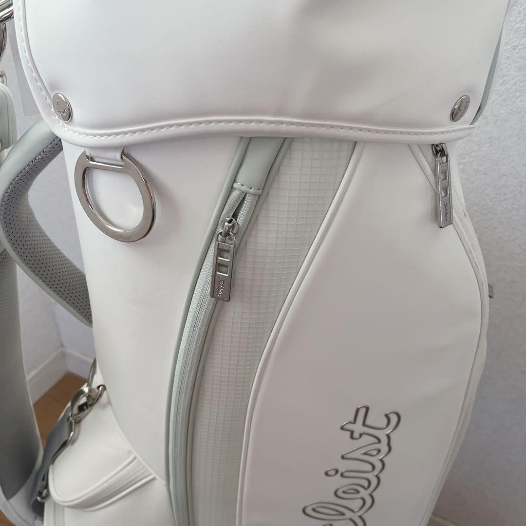 K075 美品！Titleist レディースキャディバッグ 8.5型 軽量