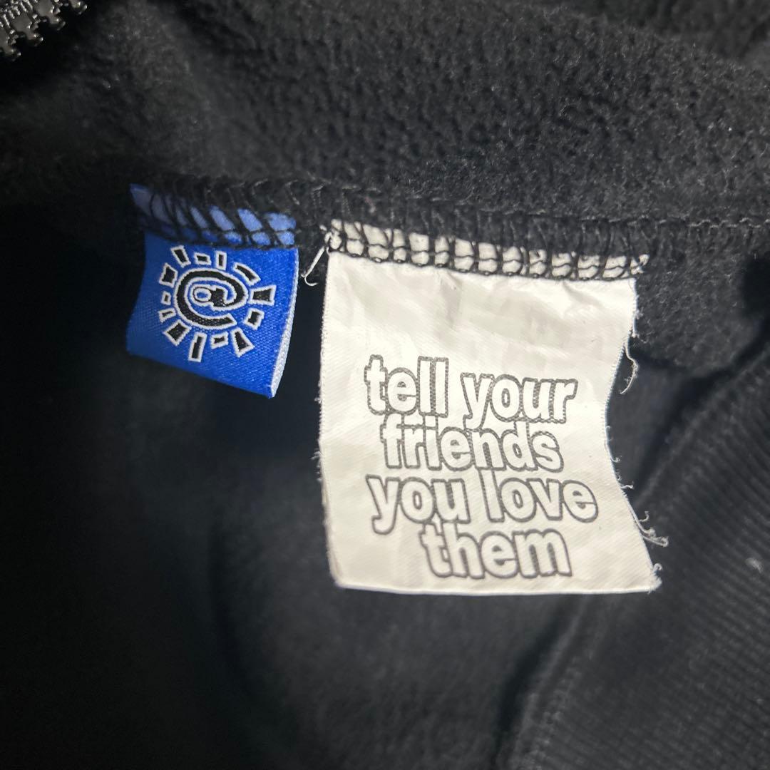 スケートボード always do what you should do zip hoodie