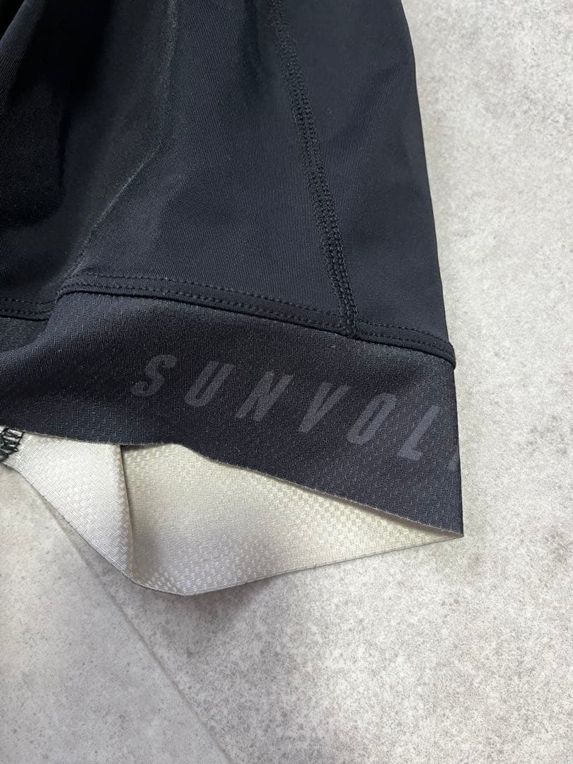 SUNVOLT ホルターネックビブタイツ L ブラック/ホワイト