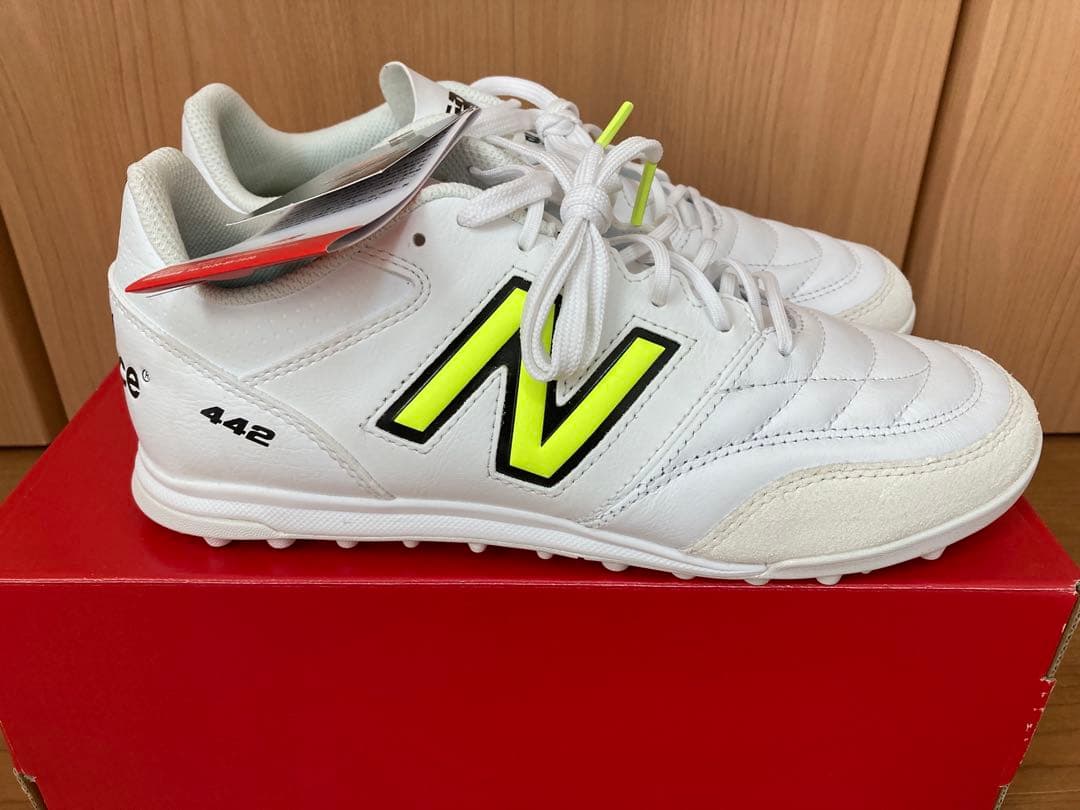 NBサッカートレシュ25.5cm 442TEAM フルグレインレザー(2E)