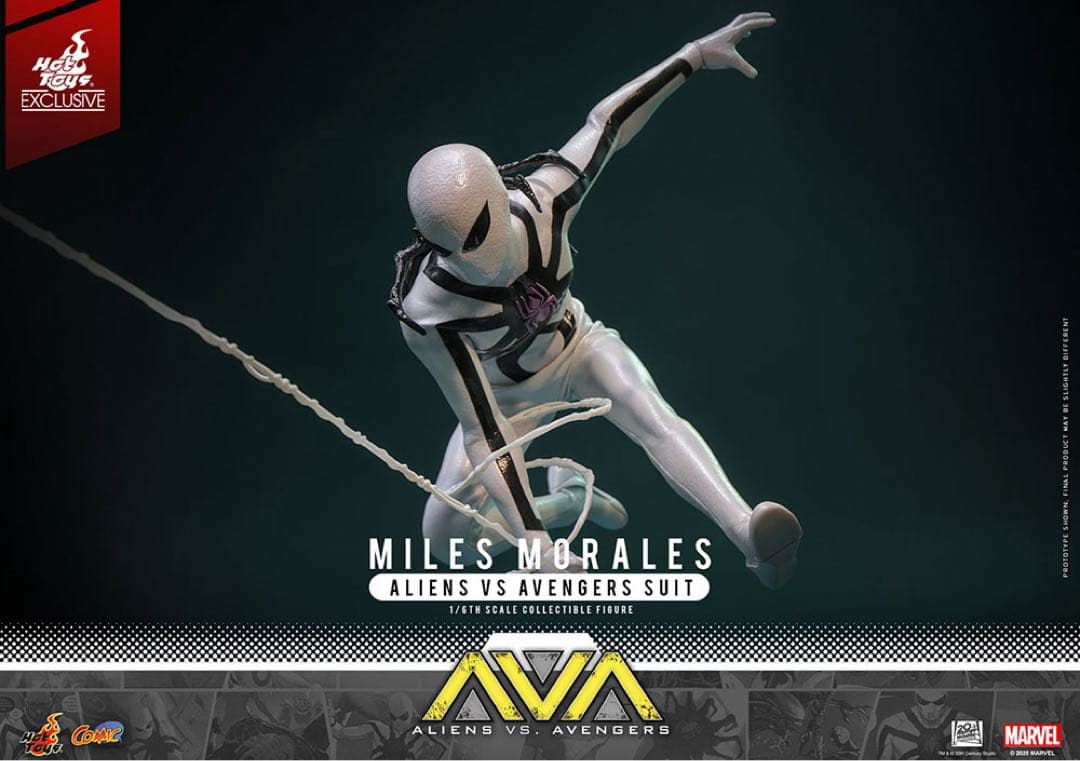ホットトイズ スパイダーマン　マイルス・モラレス エイリアン