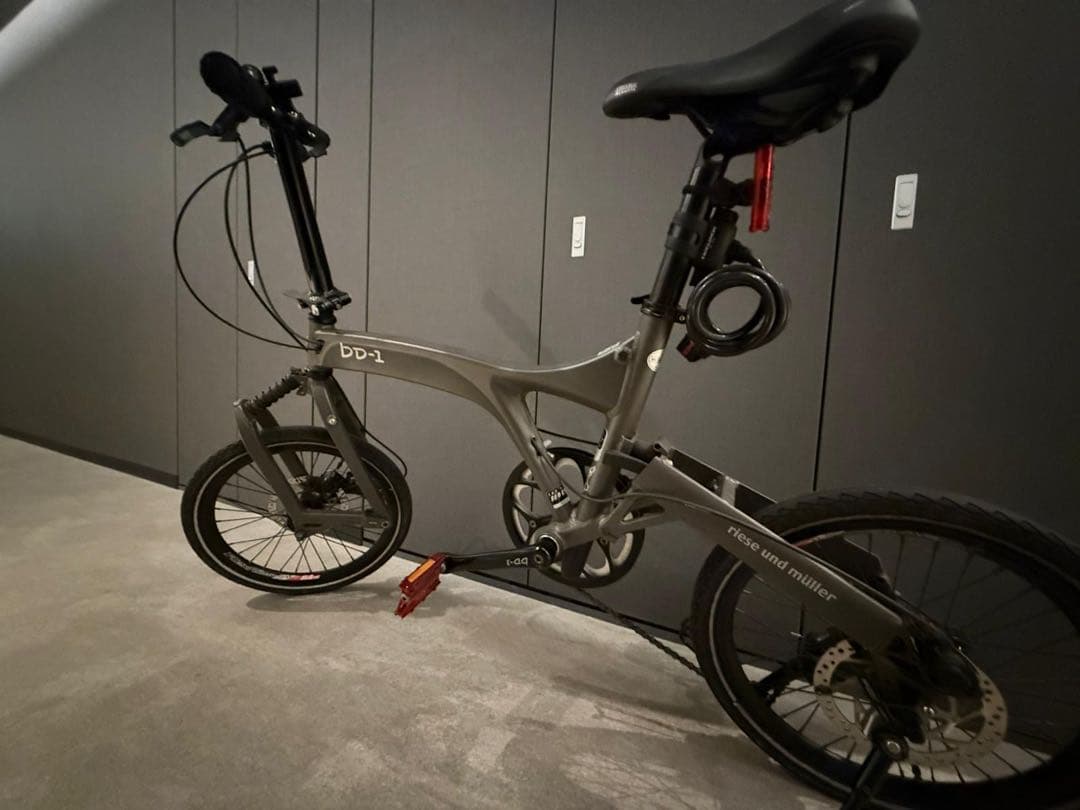 折りたたみ自転車 bd-1 グレー