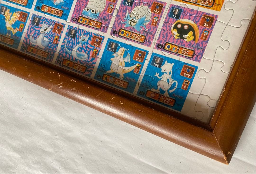 【初期】レア　ポケットモンスター　コレクションジグソーパズル　木製フレーム付き
