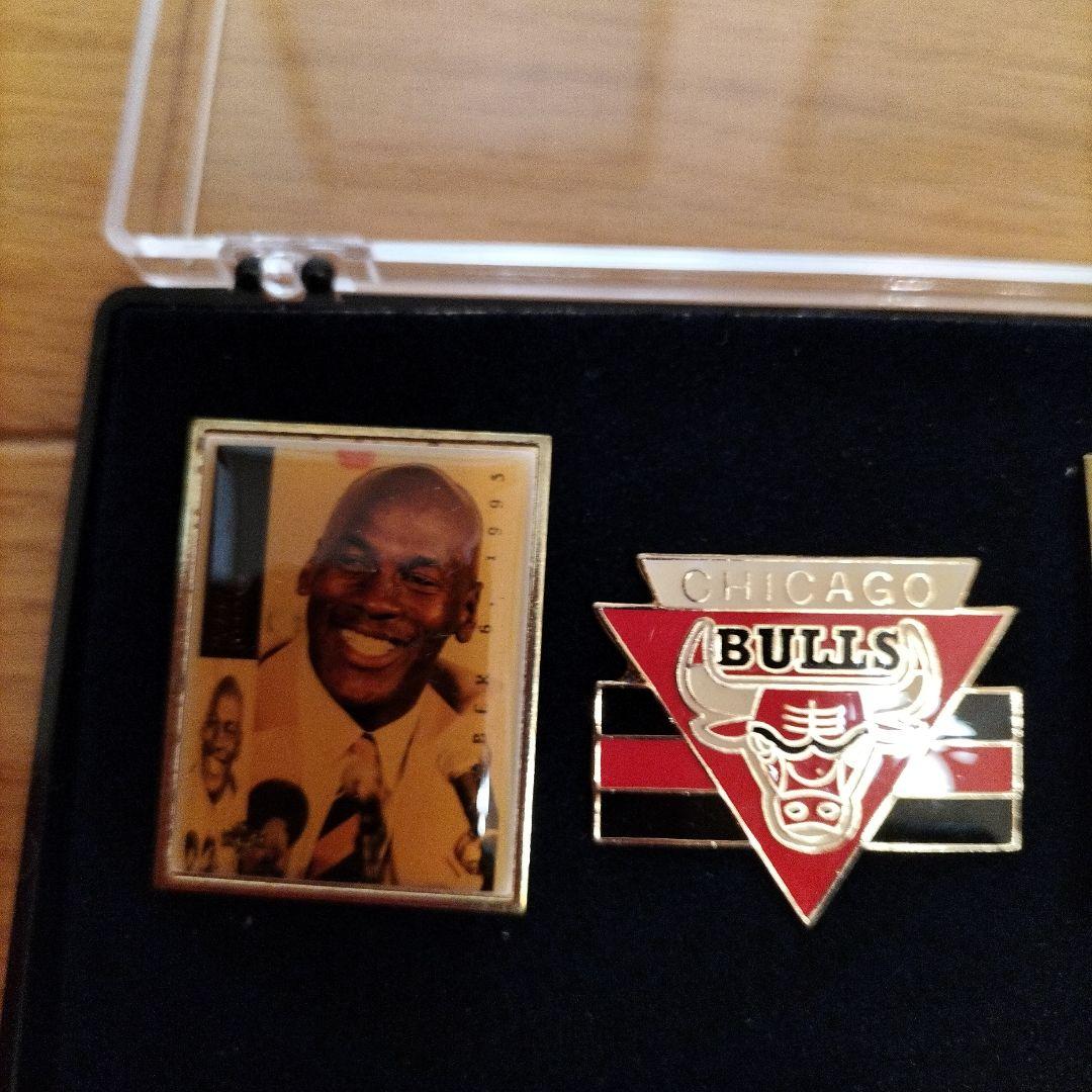 マイケルジョーダンのピンバッジ　ブルズ