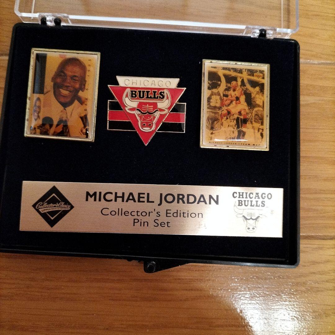 マイケルジョーダンのピンバッジ　ブルズ