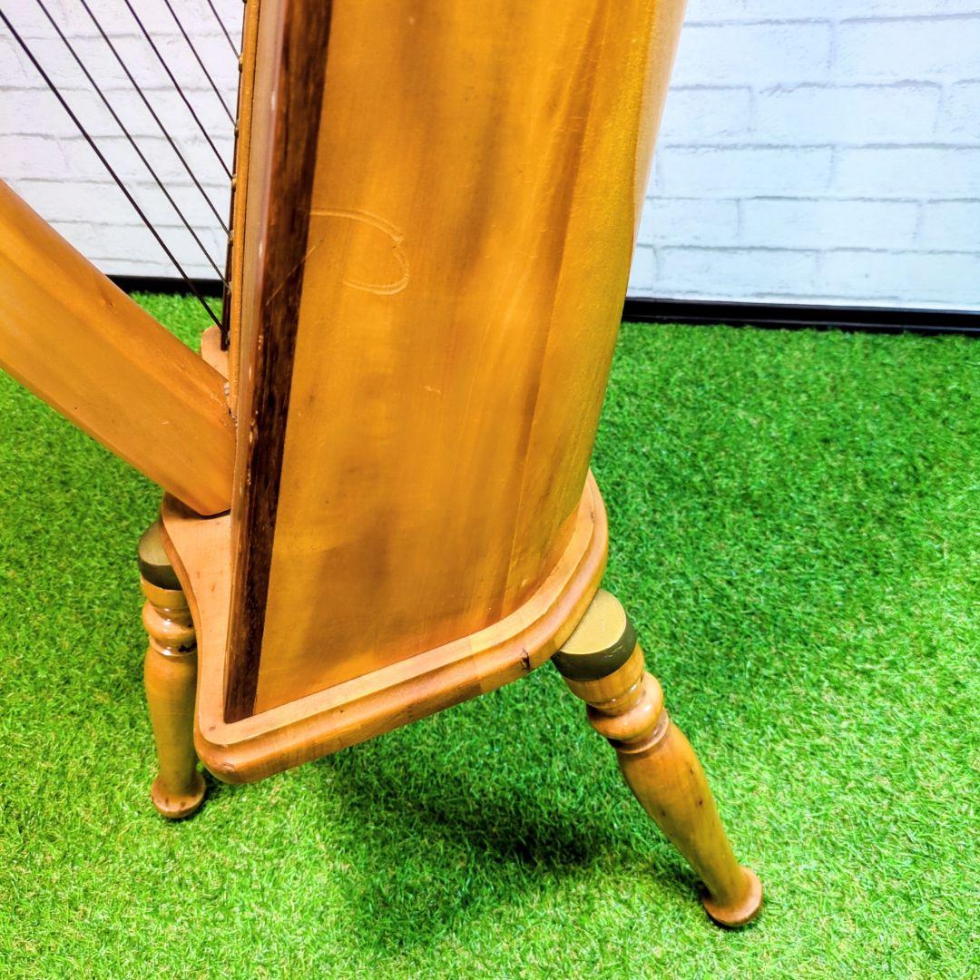 青山ハープ 　130D　34弦　アイリッシュハープ ハープ