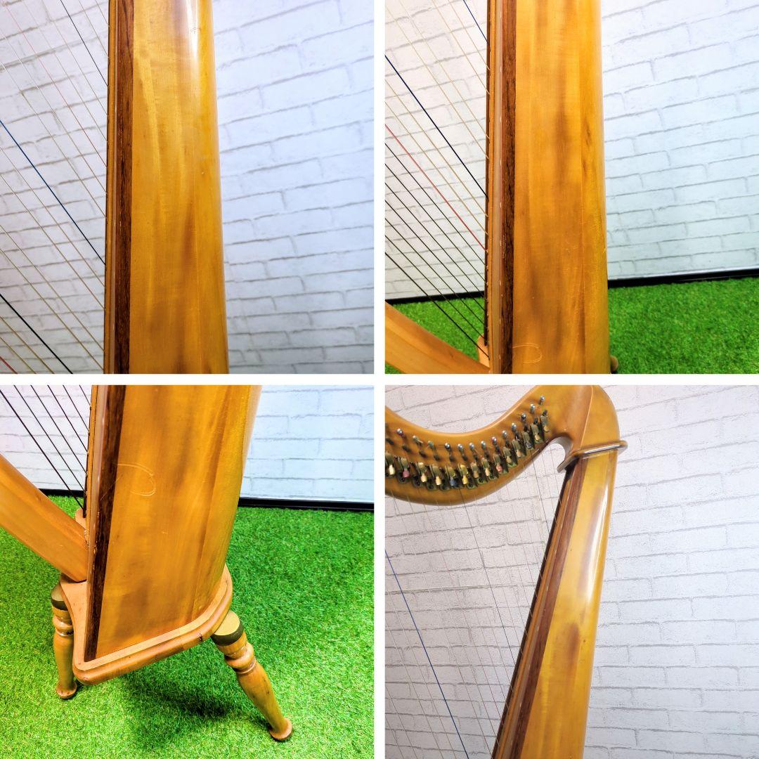 青山ハープ 　130D　34弦　アイリッシュハープ ハープ