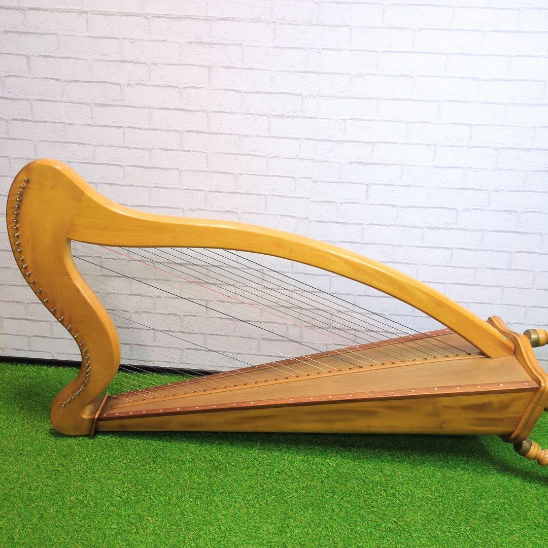 青山ハープ 　130D　34弦　アイリッシュハープ ハープ