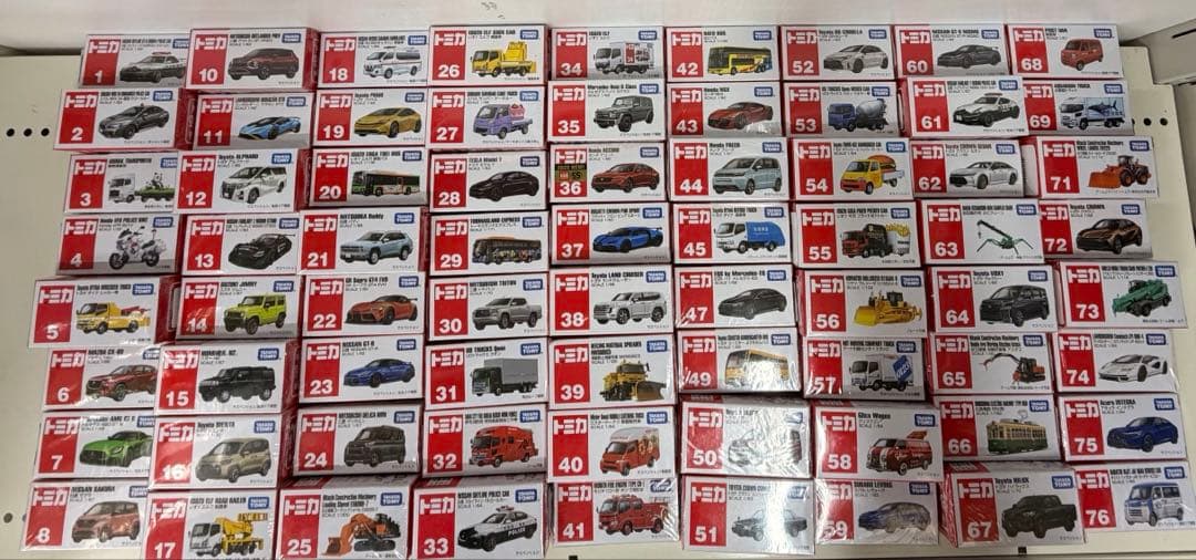 【新品】トミカ ミニカー 120種類セット