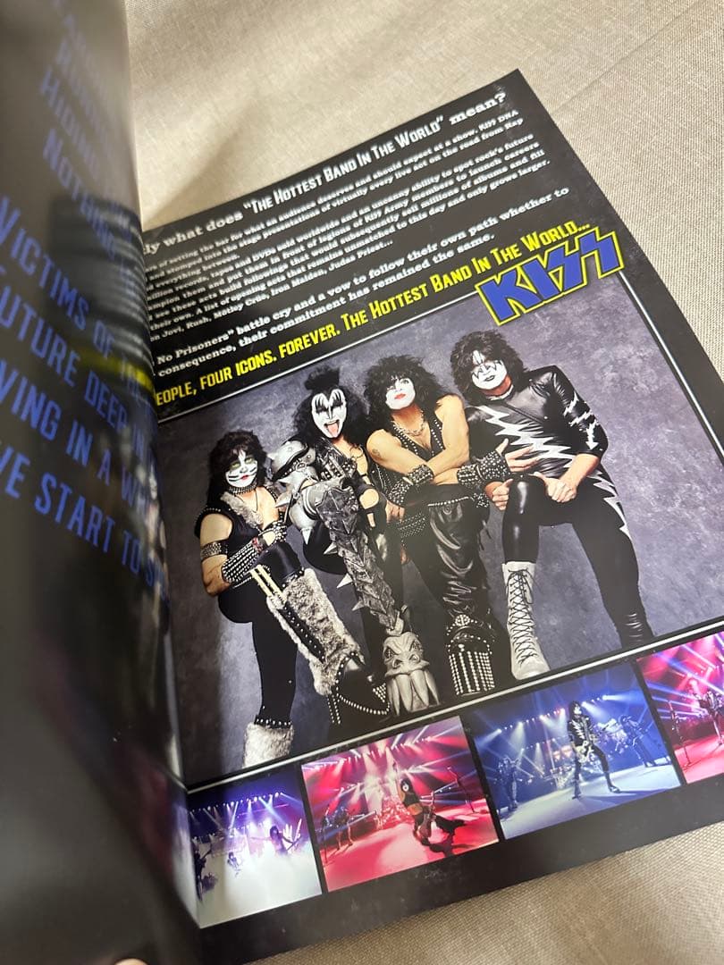 KISS KISSWORLD 2017 ツアープログラム ツアーブック