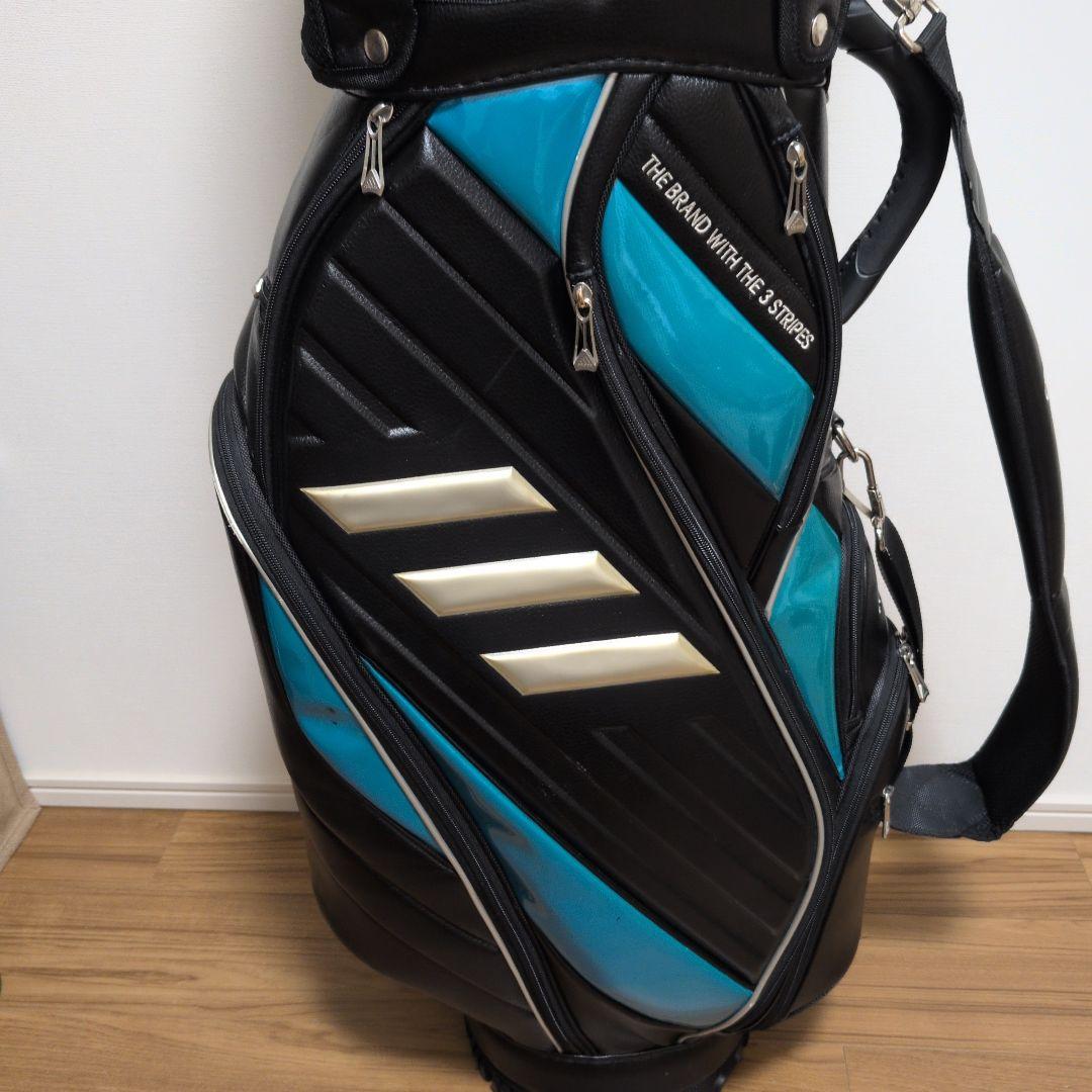 アディダス　ゴルフバック　9.5型キャディバッグ