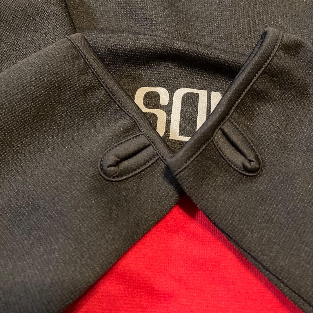 LS フルジップジャージ Mサイズ 赤黒　LUZeSOMBRA 未使用