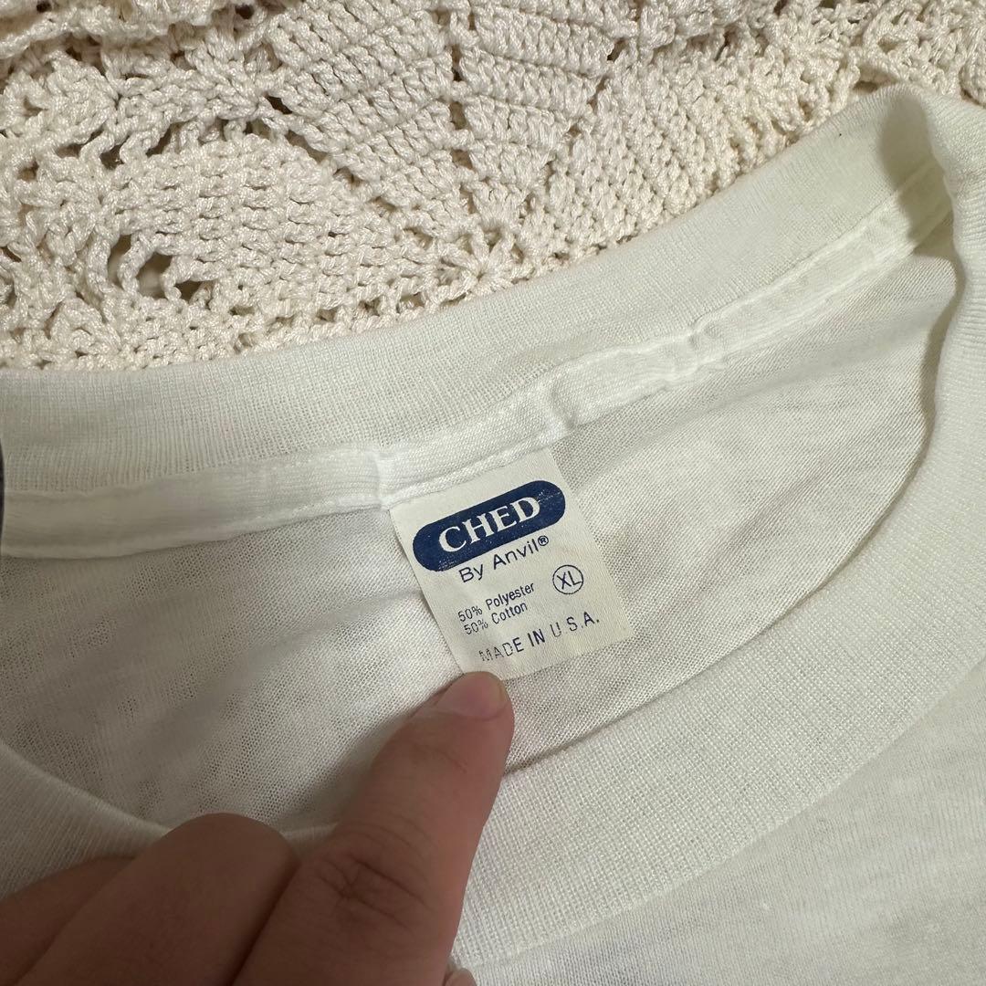 希少☆80s☆ドゥービーブラザーズ☆バンドTシャツ☆ホワイト☆Lサイズ☆BT24