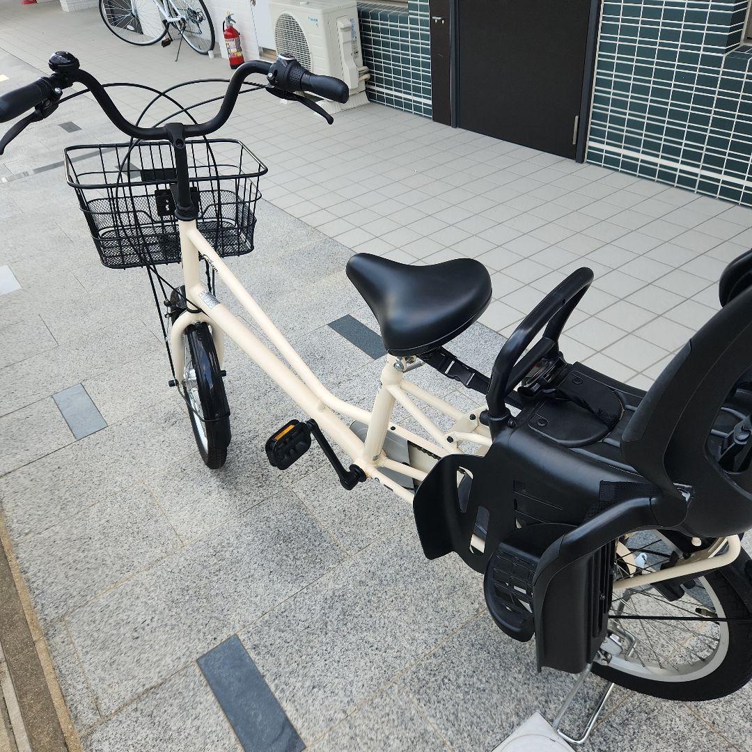 シティサイクル チャイルドシート付き クリーム色　サイクルベースあさひ　福岡市