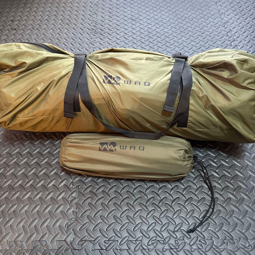 【ほぼ新品】WAQ インフレーターマット10cm&ピロー セット