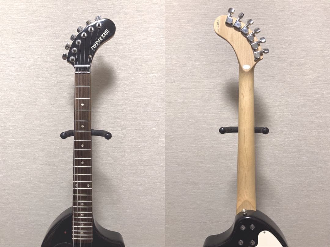 超美品 FERNANDES ZO-3 黒 イヤホンジャック付USBアダプター付き