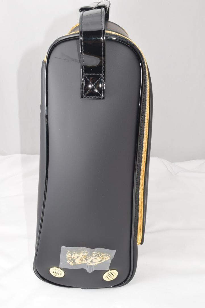 新品☆ダンスウィズドラゴン MAT FAKE LEATHER シューズケース☆黒