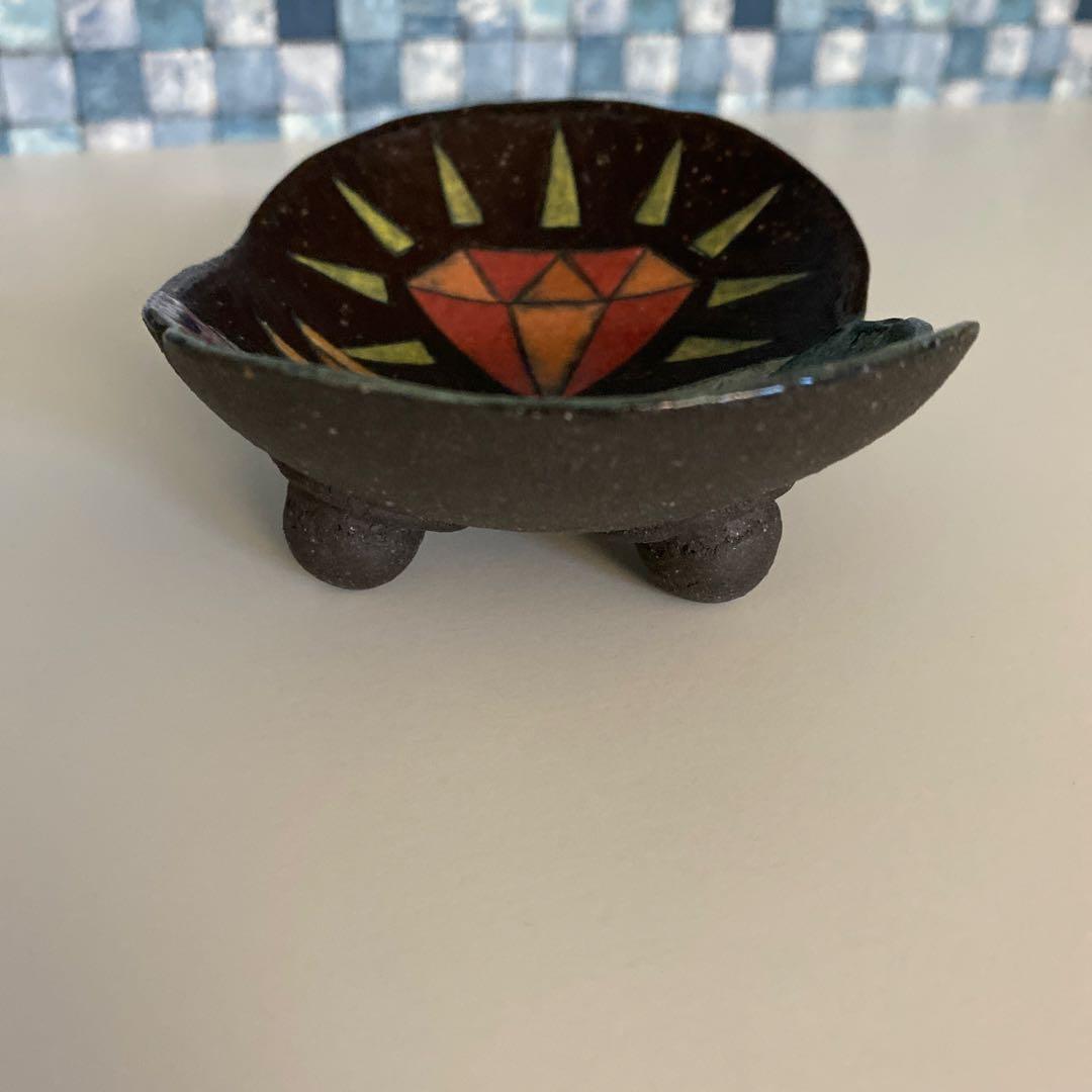 志村 観行＊海座工房＊豚＊豆皿・飾り皿