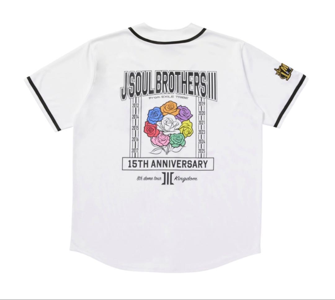 三代目JSB【FC限定】 KINGDOM ベースボールシャツ